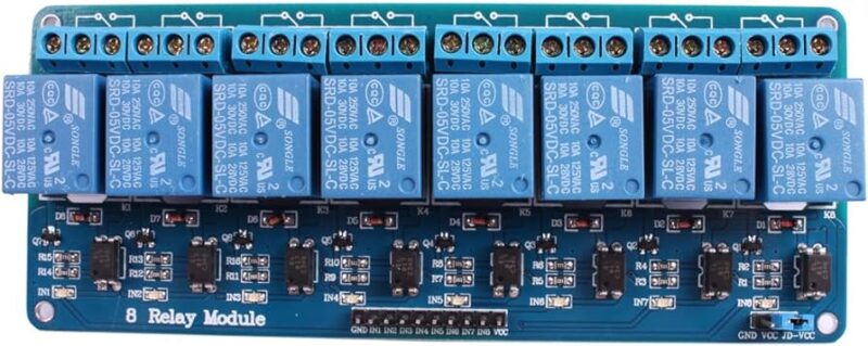 8-Channel Relay(5V) Module Shield