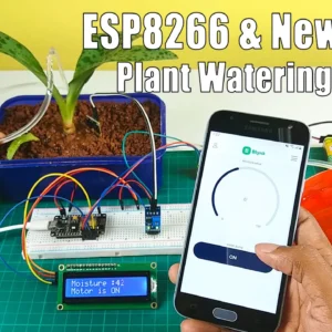 plant watering system with the Nodemcu ESP8266 board and the new Blynk update