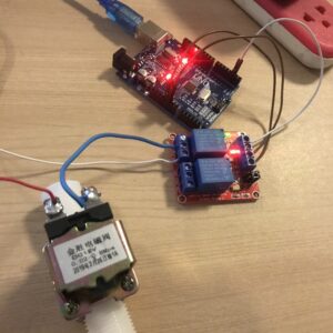 อุปกรณ์เปิด-ปิด Solenoid valve ด้วย Arduino