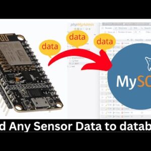 send sensor Data from any ESP8266 Arduino board to MySQL