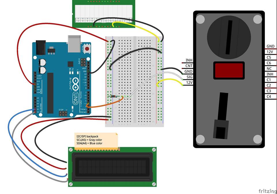 Coin Validator arduino