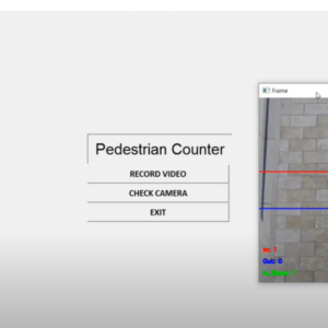 โปรแกรมนับบุคคลเข้าออกอาคาร (People Counting System)