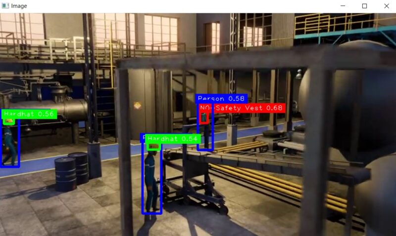 Safety Detection with YOLOv8