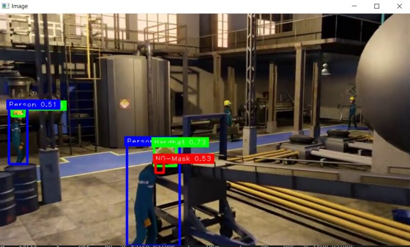 Safety Detection with YOLOv8 - Image 2
