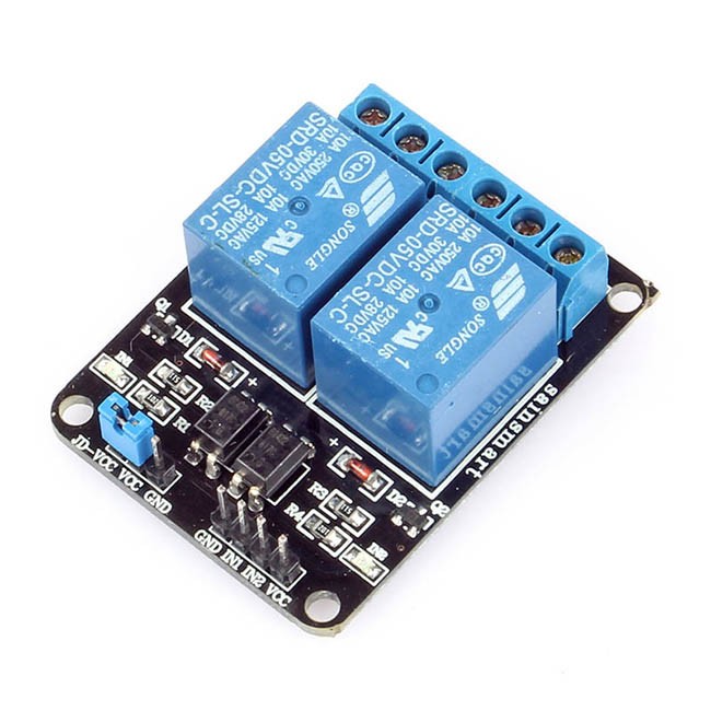 2-Channel Relay(5V) Module Shield