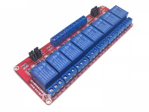 8-Channel Relay (5V) Module Shield บอร์ดขยายสัญญาณ